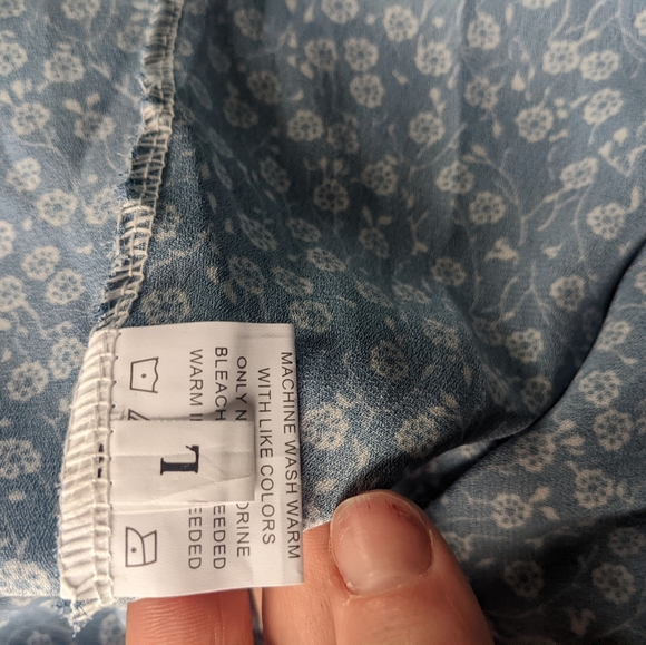 Navy/White Floral sundress NEW - Picture 4 of 4